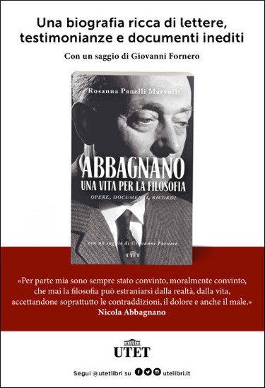 Locandina di
Rosanna Panelli Marvulli, Abbagnano. Una vita per la filosofia Locandina di Rosanna
Panelli Marvulli, Abbagnano. Una vita per la filosofia