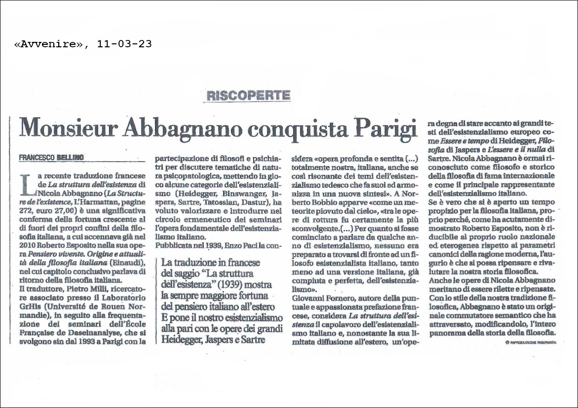 Intervento di Avvenire